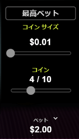 ベットコインサイズ