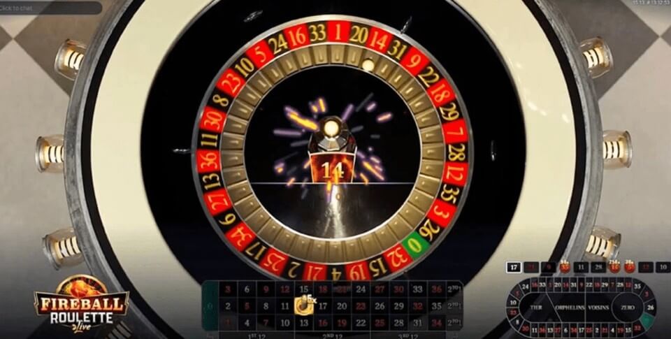 ファイヤーボールルーレット｜ルーレットスピン
