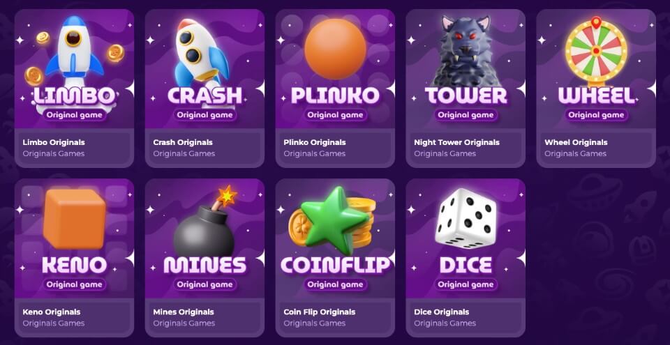 ミルキーウェイカジノ（MilkyWay Casino）｜オリジナルゲーム