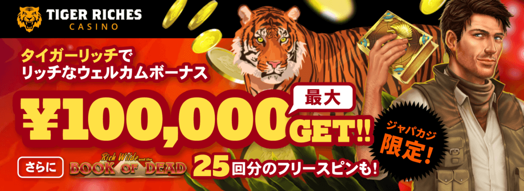 タイガーリッチボーナス:コンテントバナー