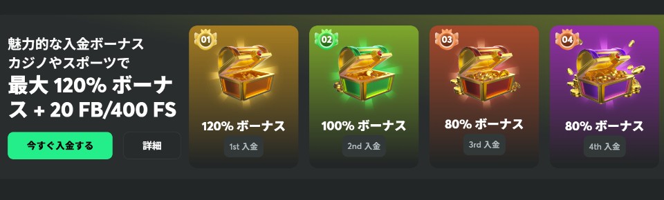 ビーシーゲーム｜初回入金ボーナス