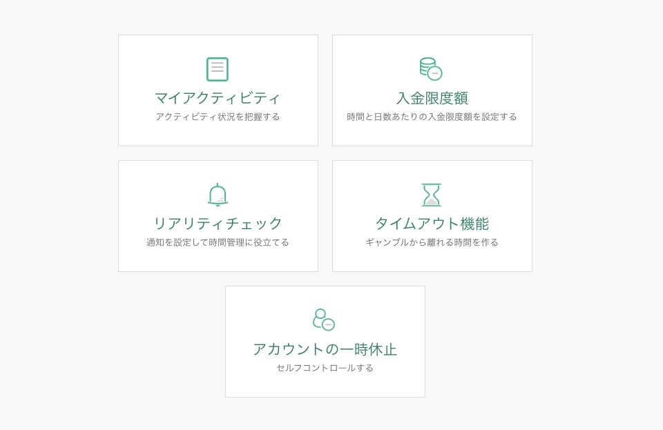 ベット365|責任あるカジノ