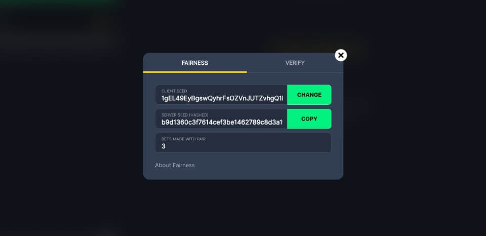 ビットスターズ|公正性立証システム