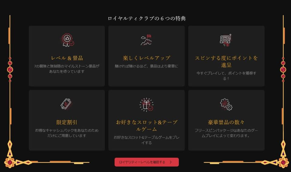 ビットカジノ|VIPプログラム・特典