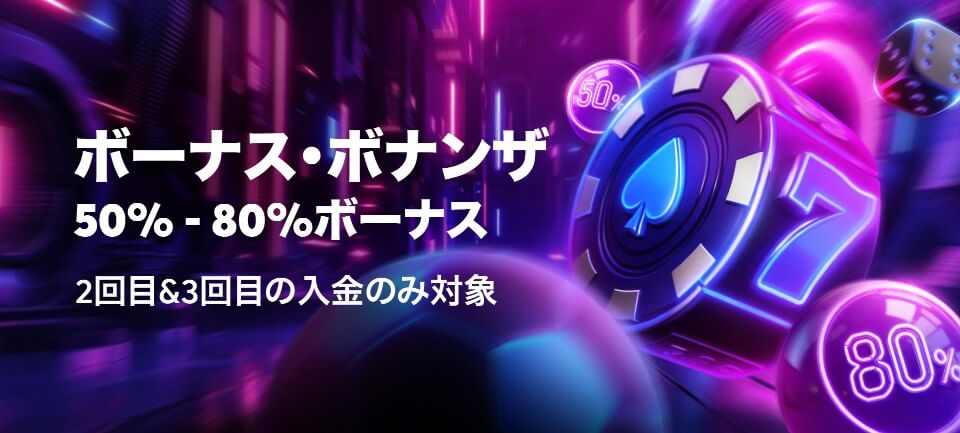 BK8.io（BK8カジノ）｜ウェルカムボーナス・2＆3回目入金ボーナス