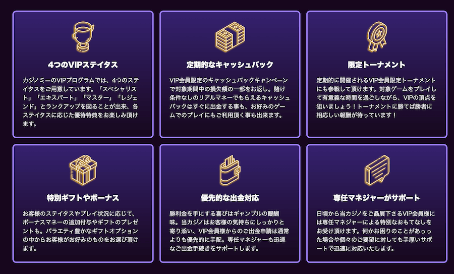カジノミーVIP