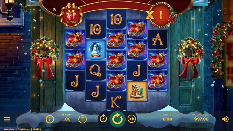 オンラインカジノ・年末年始特集|クリスマススロット・ワンダー・オブ・クリスマス