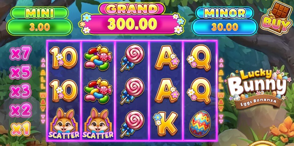 イースターキャンペーン|ラッキーバニー:エッグ・ボナンザ