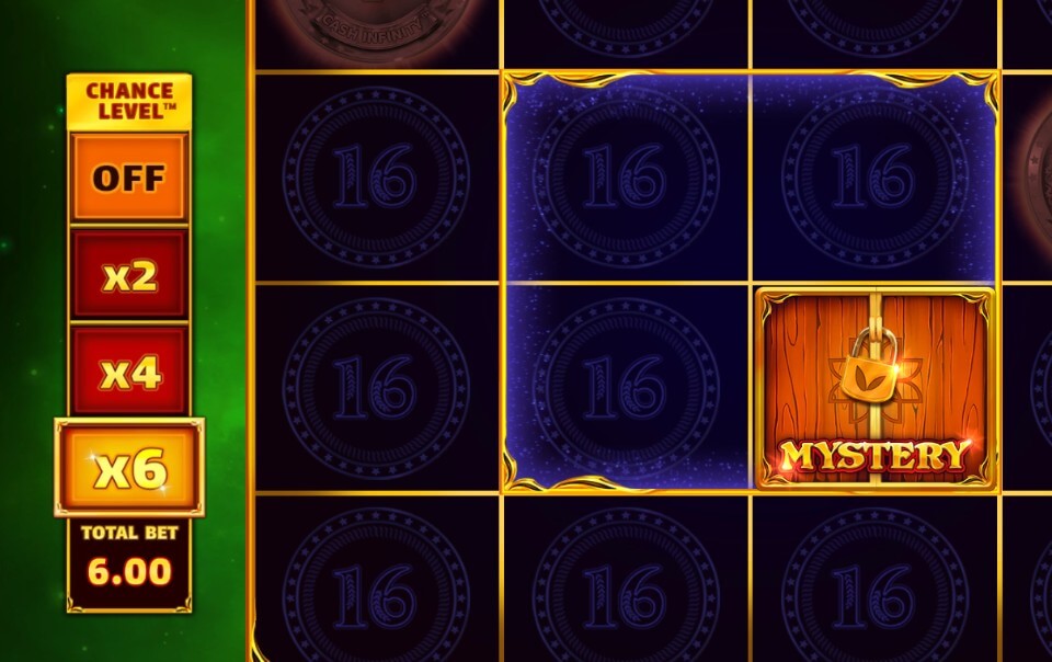 ハイボラティリティスロット|16コインズ③