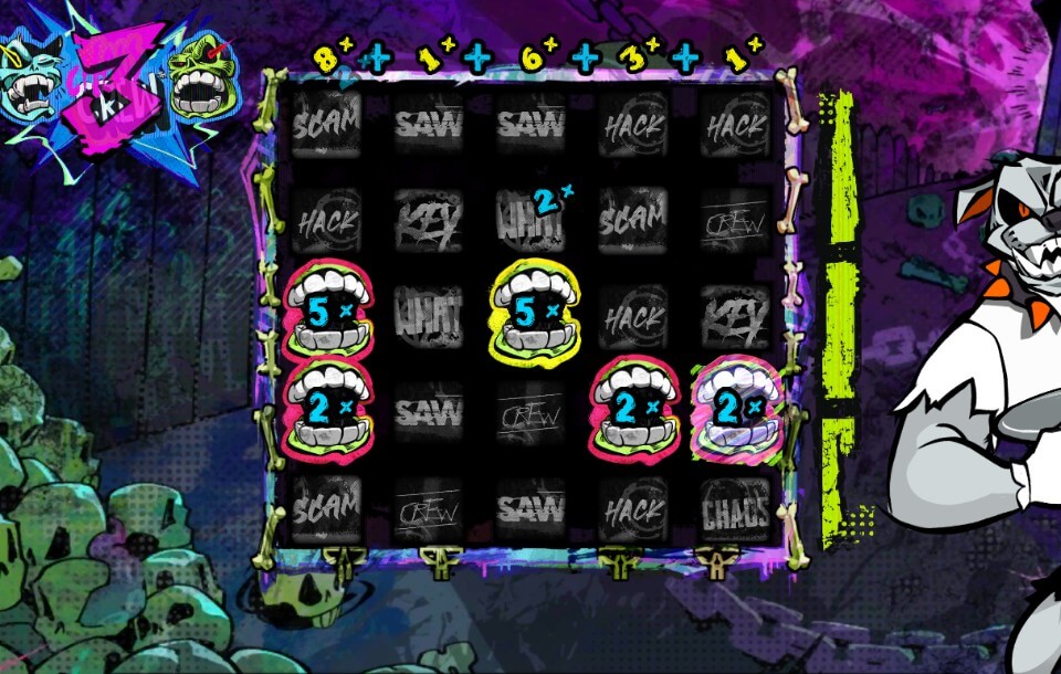 ハイボラティリティスロット|カオス・クルー②