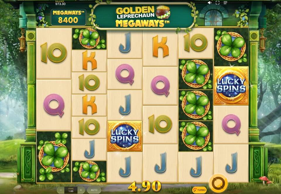 セントパトリックスデーのオンカジスロット：ゴールデン・レプラコーン・メガウェイズ（Golden Leprechaun Megaways）1