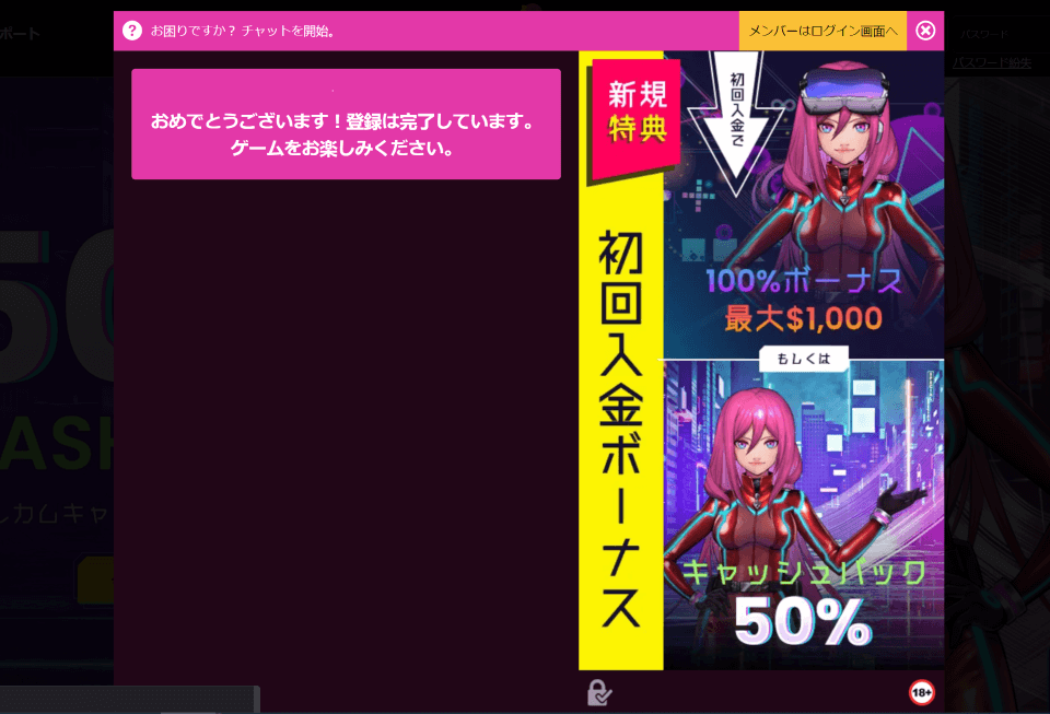 ラッキーニッキー|登録方法5