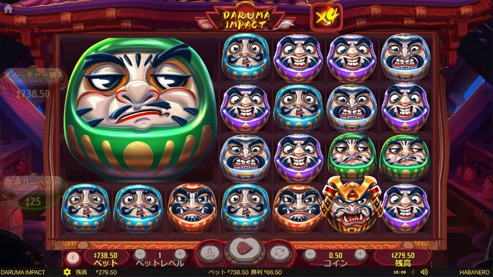 オンラインカジノ・年末年始特集・お正月スロット|ダルマインパクト