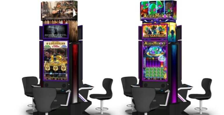 セガサミーのゲームがG2E2022展示、バイオハザードがテーマのスロットも!