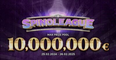 Spinomenal賞金総額1,000万ユーロのトーナメント開催！