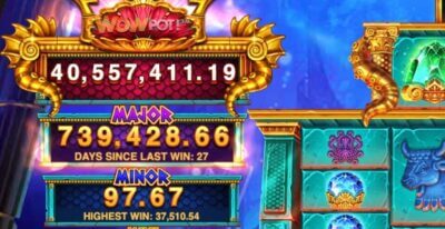 WowPotプログレッシブジャックポットが65億円を突破！