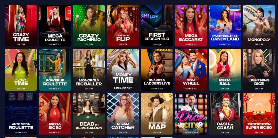 Rainbet(レインベット)|ゲームショー