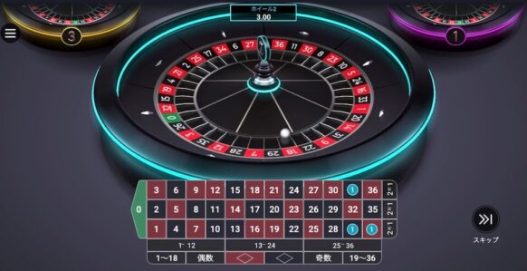 Three Wheel Roulette オンラインで遊べるルーレットの無料ゲームを一挙紹介!最新版