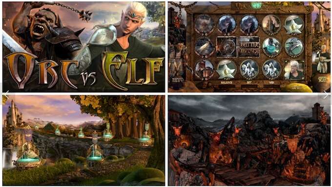orc vs elf orc vs elf