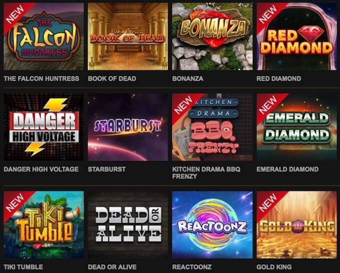 Video Slotsのゲーム Video Slotsのゲーム