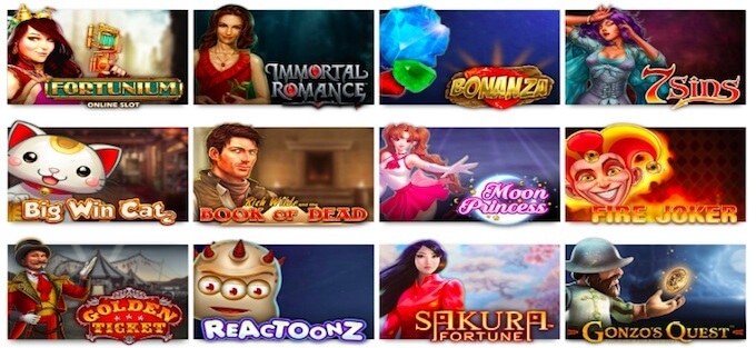 Casino Secretのゲーム Casino Secretのゲーム