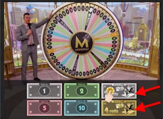 2roll もしくは 4rollにベットするのを忘れずに! 2roll もしくは 4rollにベットするのを忘れずに!