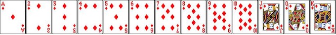 カード1からK ♦️1からK