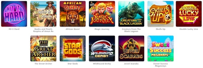 Slotty Vegasのゲーム Slotty Vegasのゲーム