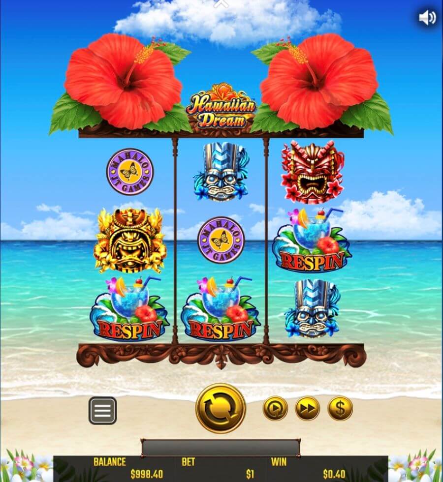 無料カジノスロットゲーム|ハワイアンドリーム