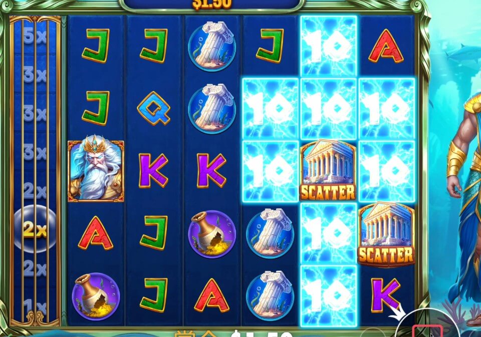 Waves of Poseidon(ウェーブズ・オブ・ポセイドン)|ペイライン